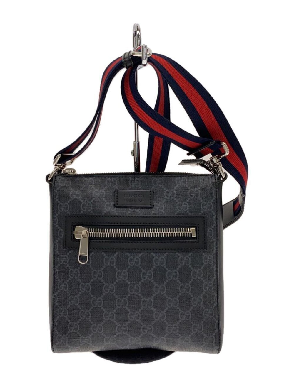 Gucci Shoulder Bag GG Supreme Black All over